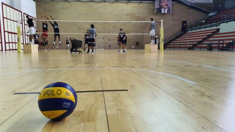 Re Borbone Saber Palermo in allenamento