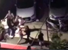 Rissa a colpi di spranghe davanti alla discoteca in via dei Nebrodi, intervento della polizia