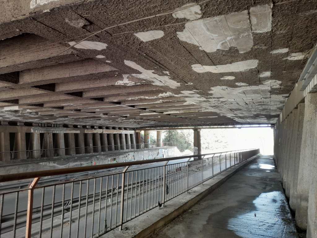 sottopasso via Emily Balch, Villagrazia Palermo