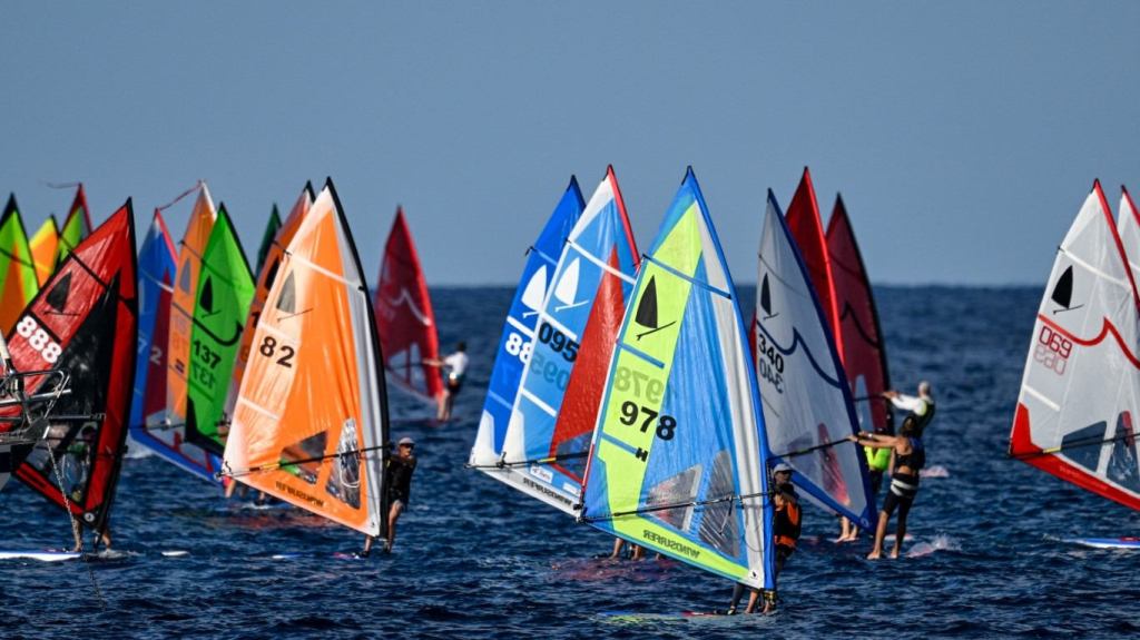 Campionato Mondiale Windsurfer Mondello 2022, prima giornata