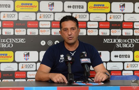 Giovanni Ferraro, allenatore del Catania