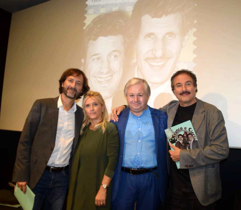 Presentato il francobollo commemorativo dedicato a Franco e Ciccio