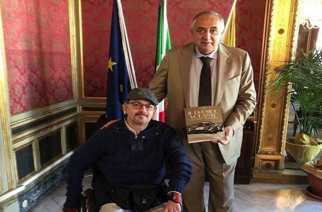 GIovanni Vaccarella incontra il sindaco Roberto Lagalla per il Museo Vaccarella