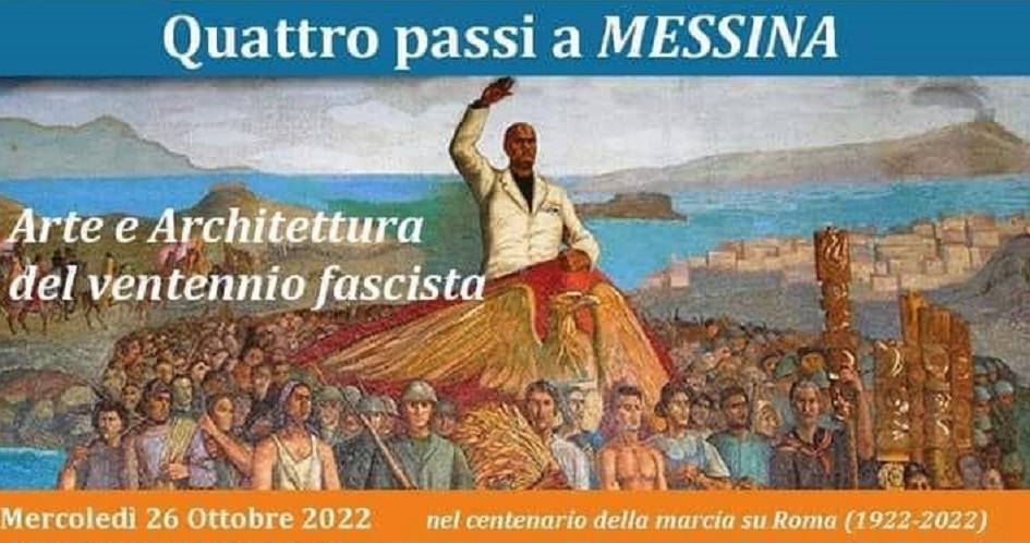 La marcia fascista a Messina fortemente contestata