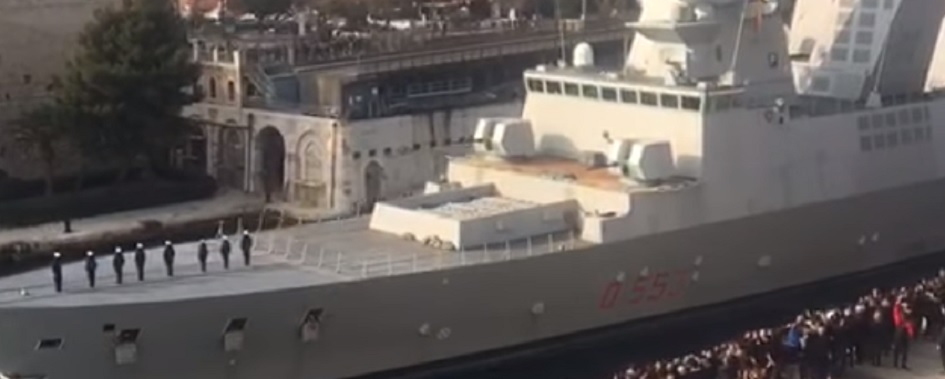 La marina militare rafforza controlli su gasdotti