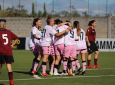 Torna a sorridere il Palermo calcio femminile, le rosanero calano la cinquina alla Salernitana