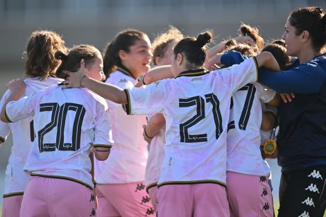 Palermo Femminile esultanza