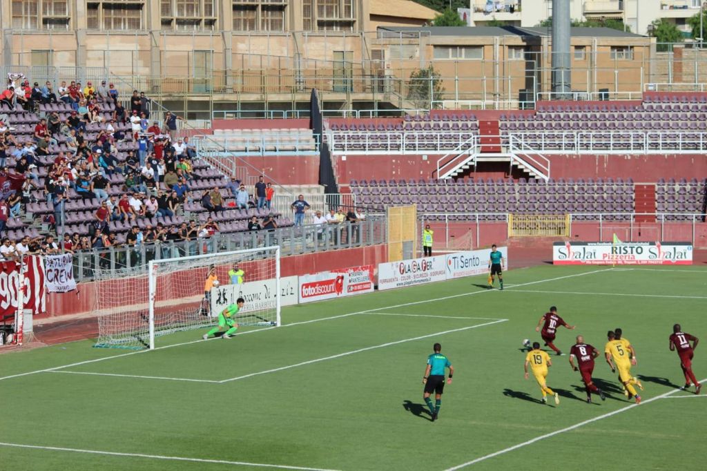 Trapani-Vigor Lamezia 2-2, serie D 2022-2023