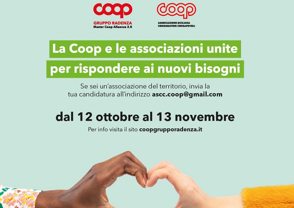 Coop promuove progetto "Cooperare insieme"