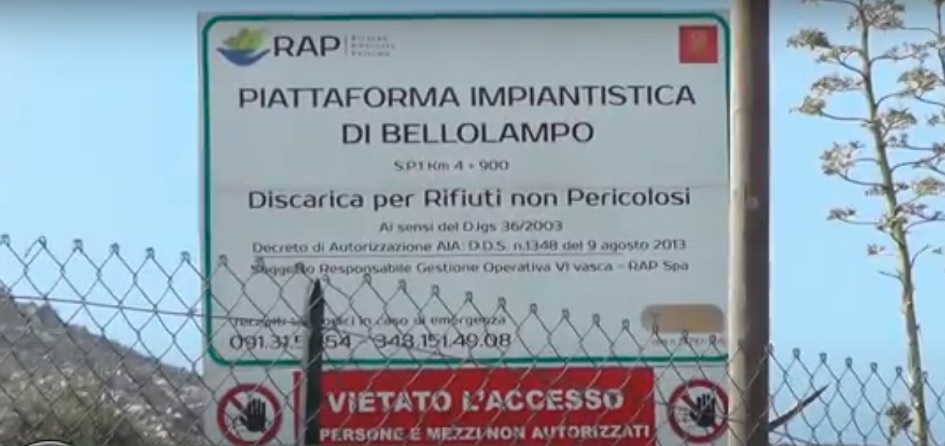 In agitazione i lavoratori Rap per l'apertura alla provincia della discarica di Bellolampo