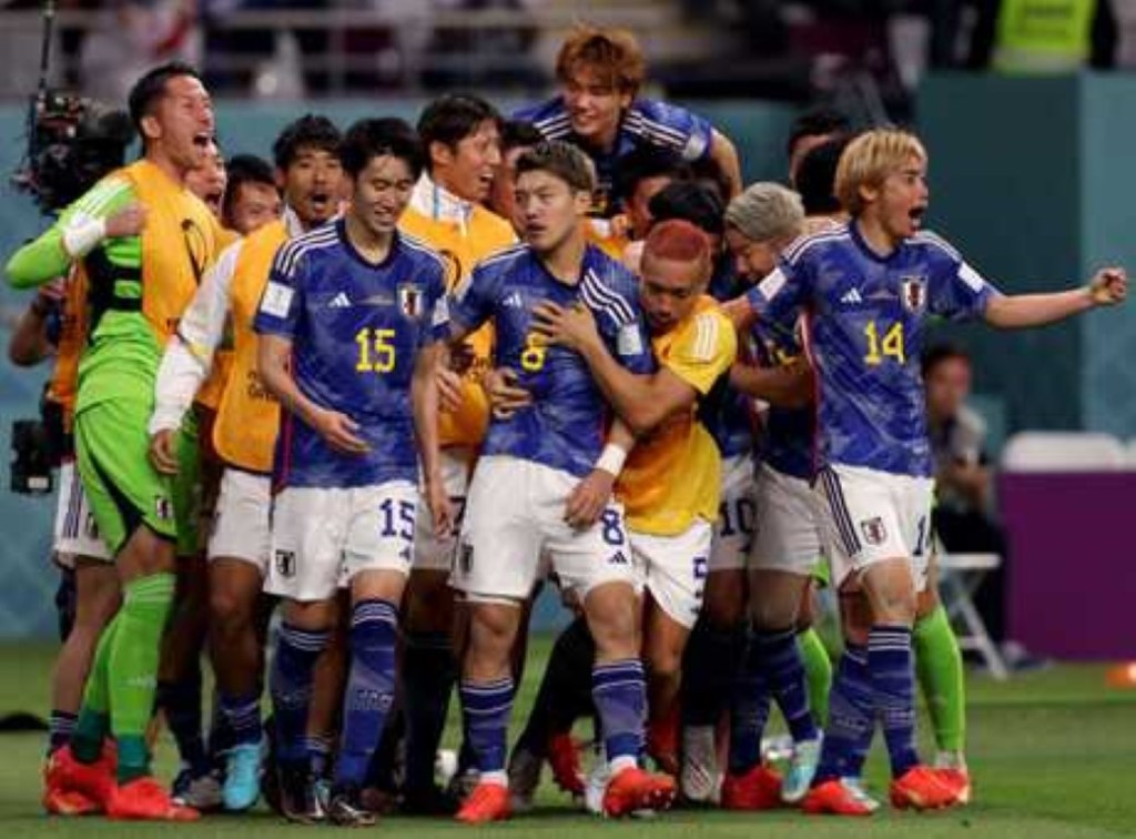 Qatar 2022, Giappone esulta