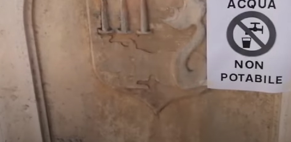 A Castellammare del Golfo acqua non potabile