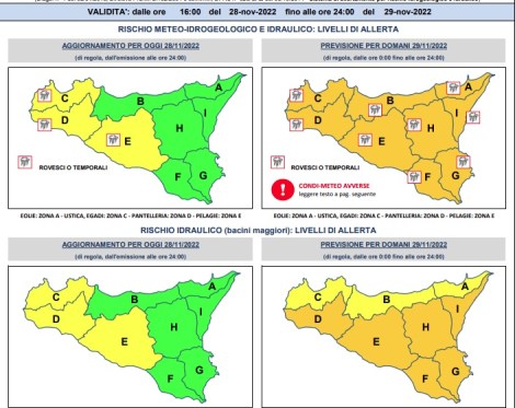 allerta arancione sicilia