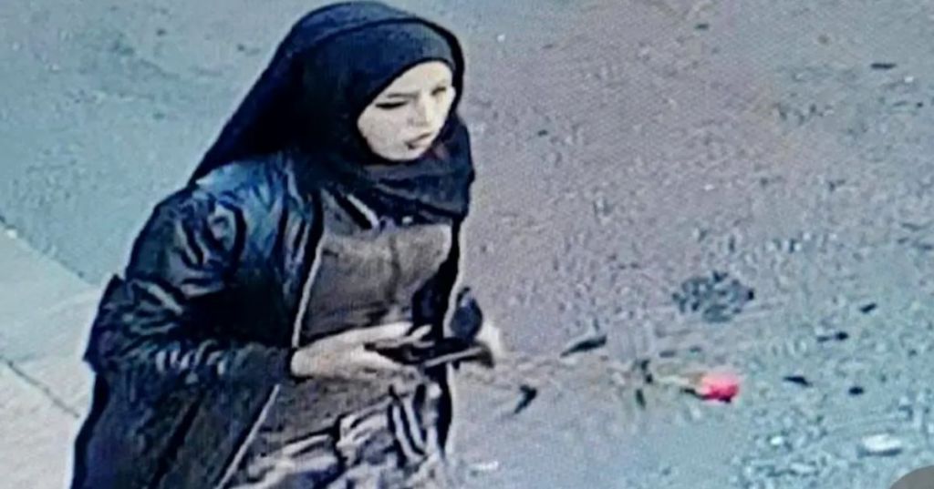La donna sospettata di avere piazzato la bomba a Istanbul.