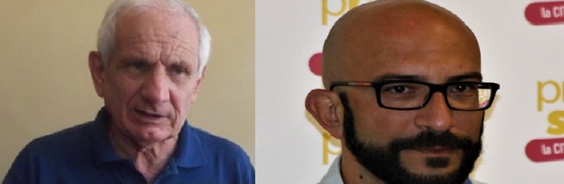Salvo Baio e Santino Romano del Pd Siracusa