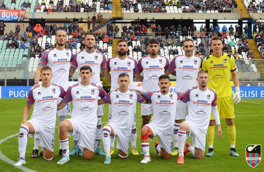 Formazione Catania per il derby etneo con l'Acireale, serie D 2022-2023