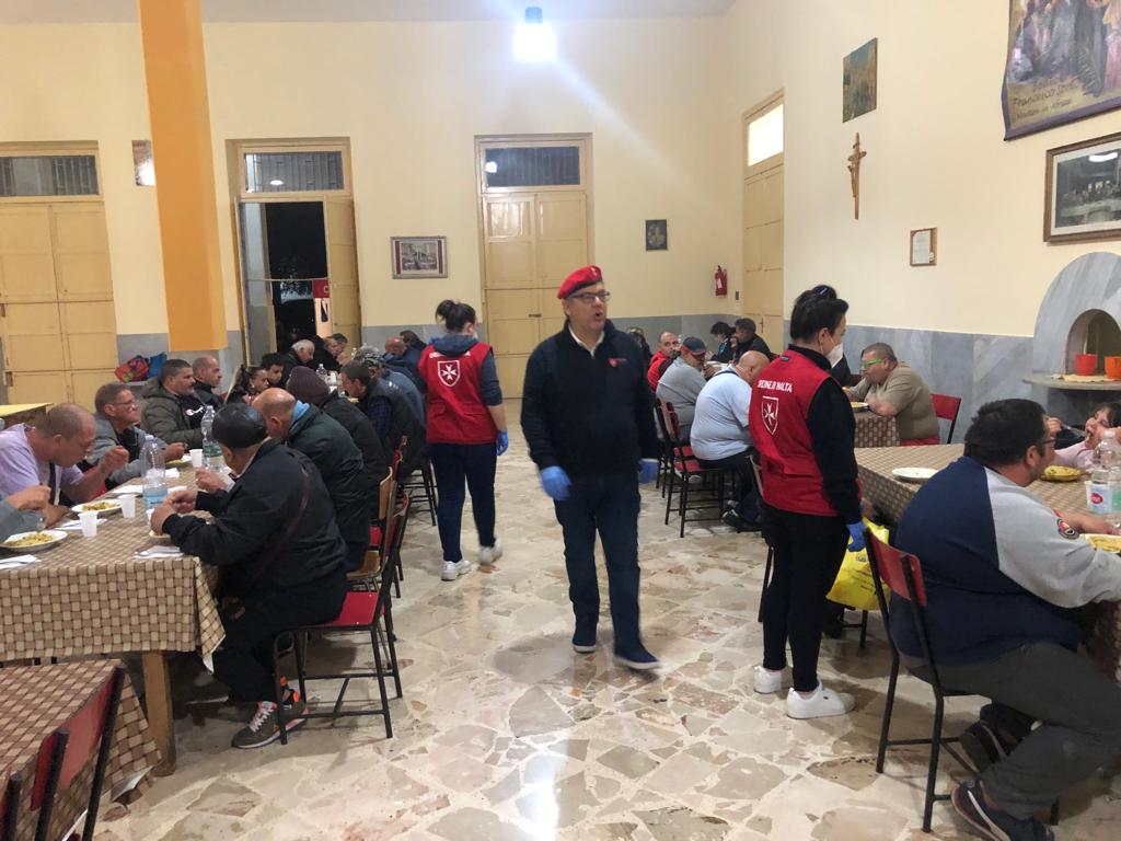 Il Cisom in aiuto agli indigenti al Boccone del Povero di Palermo
