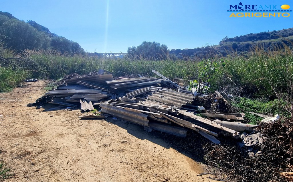 Eternit nella Valle dei Templi, la denuncia di MareAmico