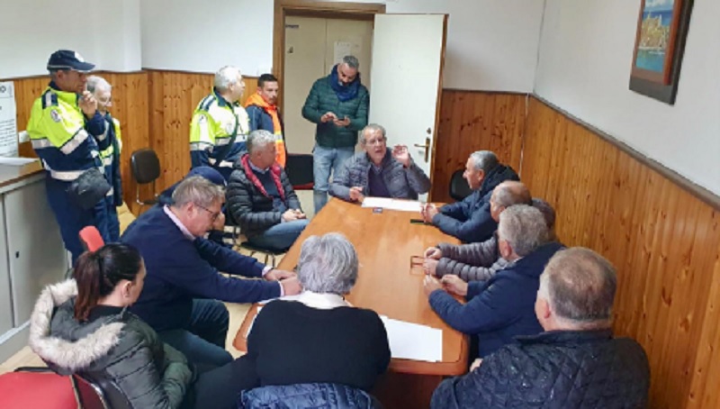 Vertice alla Protezione civile di Pachino