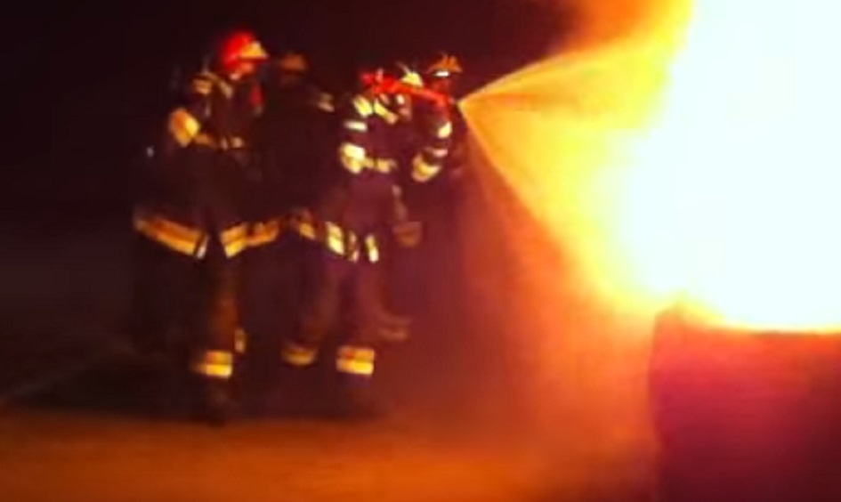 A fuoco quattro camper a Bagheria