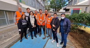 Percettori del Reddito e studenti curano un orto sociale al Cep