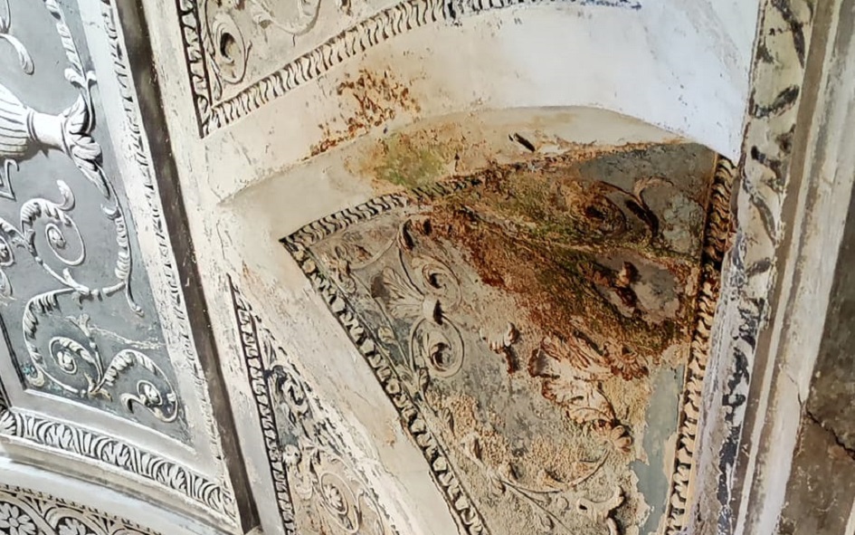 Rischia di crollare il tetto della chiesa di San Francesco a Calatafimi
