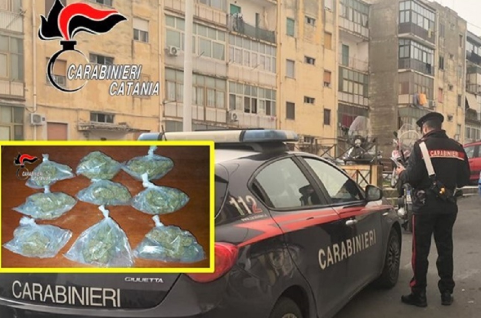 Arrestato a Catania lo spacciatore con i guanti