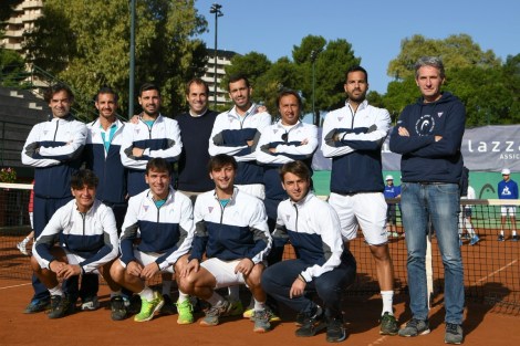 La squadra del Ct Palermo che ha conquistato la finale scudetto