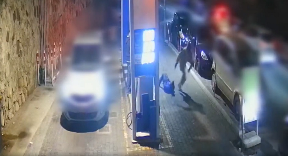 La rapina al distributore di zona Annunziata a Messina