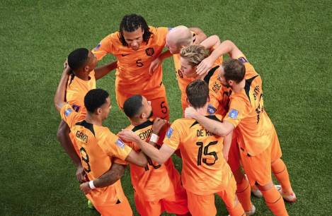 Olanda festeggia il passaggio ai quarti di finale ai Mondiali Qatar 2022, Foto Fifa.com