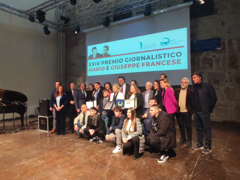 Premio giornalistico francese, la consegna a Palermo