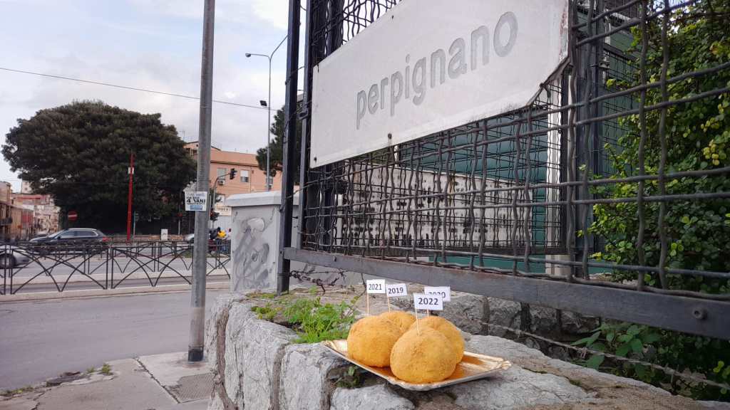 Arancine per svincolo Perpignano