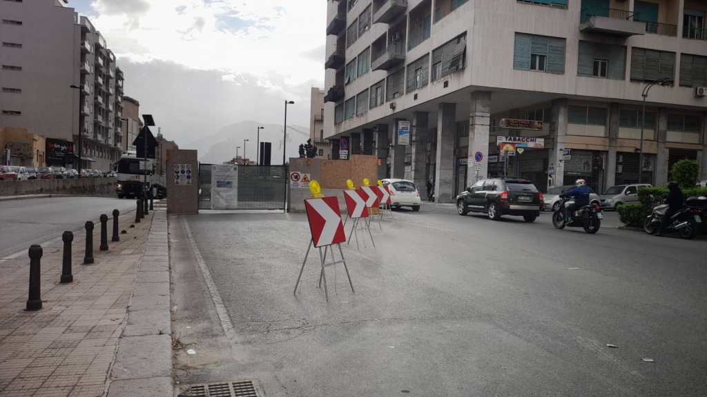 sottopasso via Crispi, Palermo