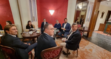 Vertice di Azione Sicilia con Carlo Calenda