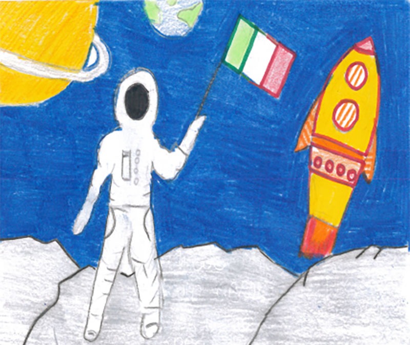 Cartoline realizzate da studenti palermitani voleranno nello spazio con Luca Parmitano
