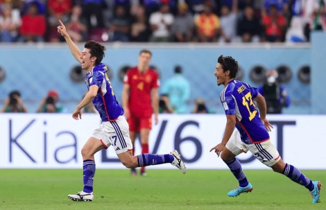 Qatar 2022, il Giappone passa in vantaggio sulla Spagna, finirà 2-1