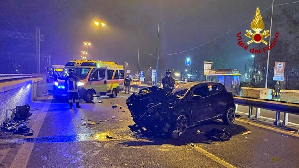 Incidente stradale mortale a Mestre (Venezia).