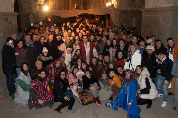 Grande successo per il Presepe Vivente di Gangi, oltre 7mila visitatori