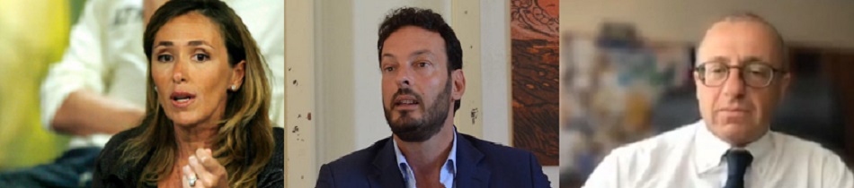 Stefania Prestigiacomo, Francesco Italia e Claudio Geraci