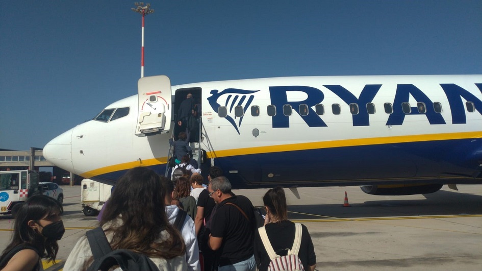 Addio Ryanair a Comiso