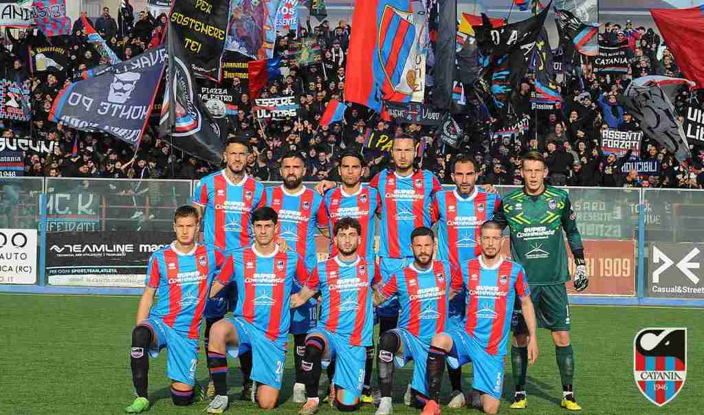 Formazione del Catania col San Luca a Locri, serie D 2022-2023