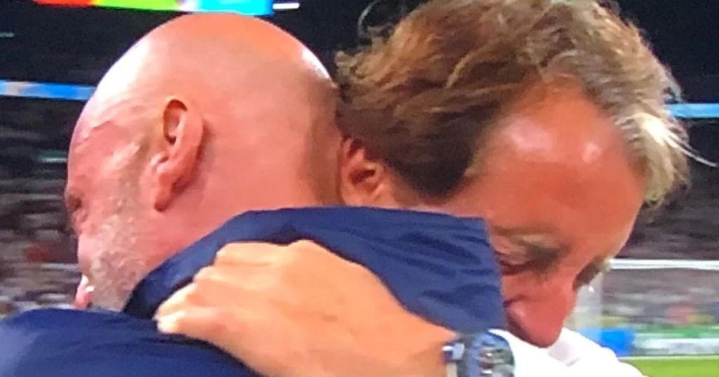 Roberto Mancini e Gianluca Vialli.