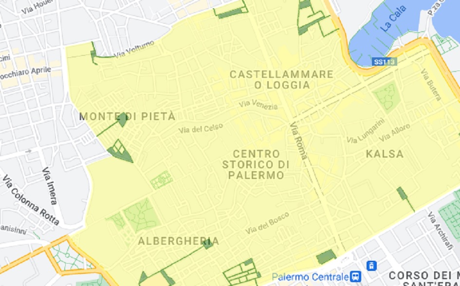 Si riattiva la Ztl di via Roma a Palermo