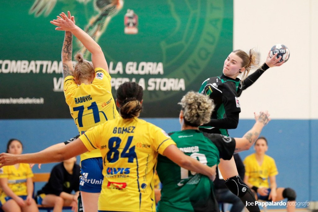 Polina Gorbatsjova, Handball Erice - Pontinia, serie A1 2022-2023