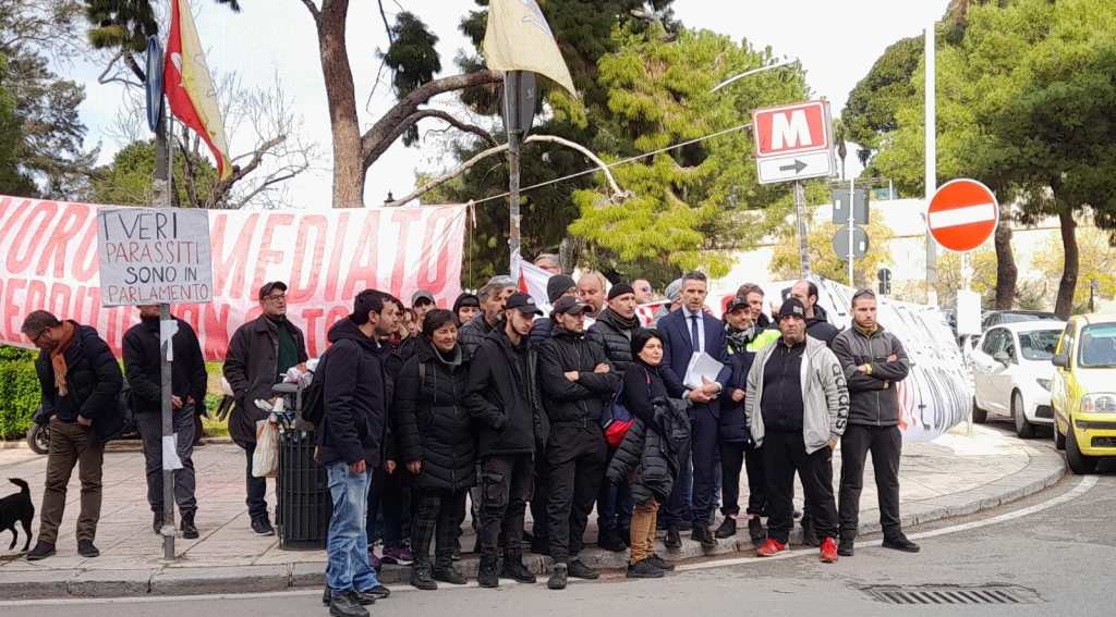 Protesta percettori reddito di cittadinanza, Palermo