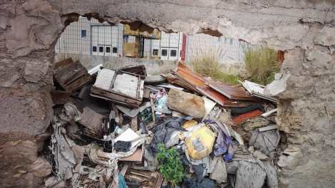 Rifiuti in via Chiaravelli, Palermo
