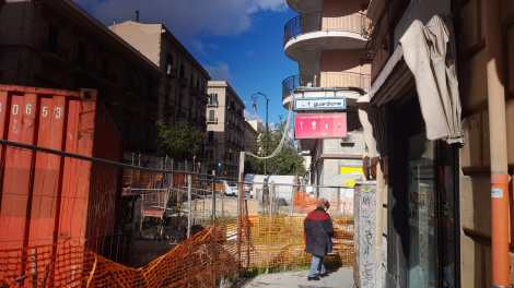 Cantiere Collettore Fognario via Roma, Palermo
