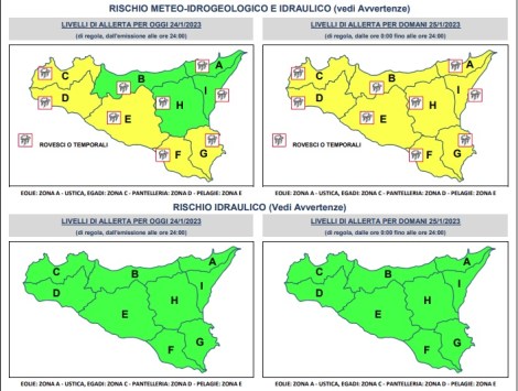 Allerta Gialla Sicilia