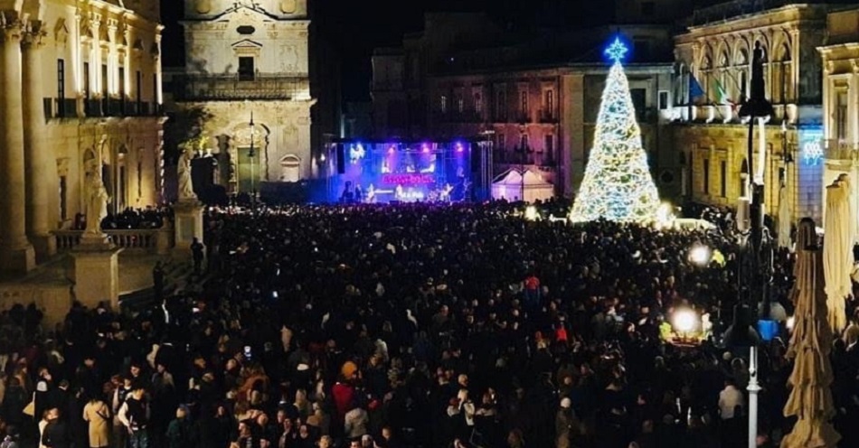 Capodanno in piazza Duomo a Siracusa