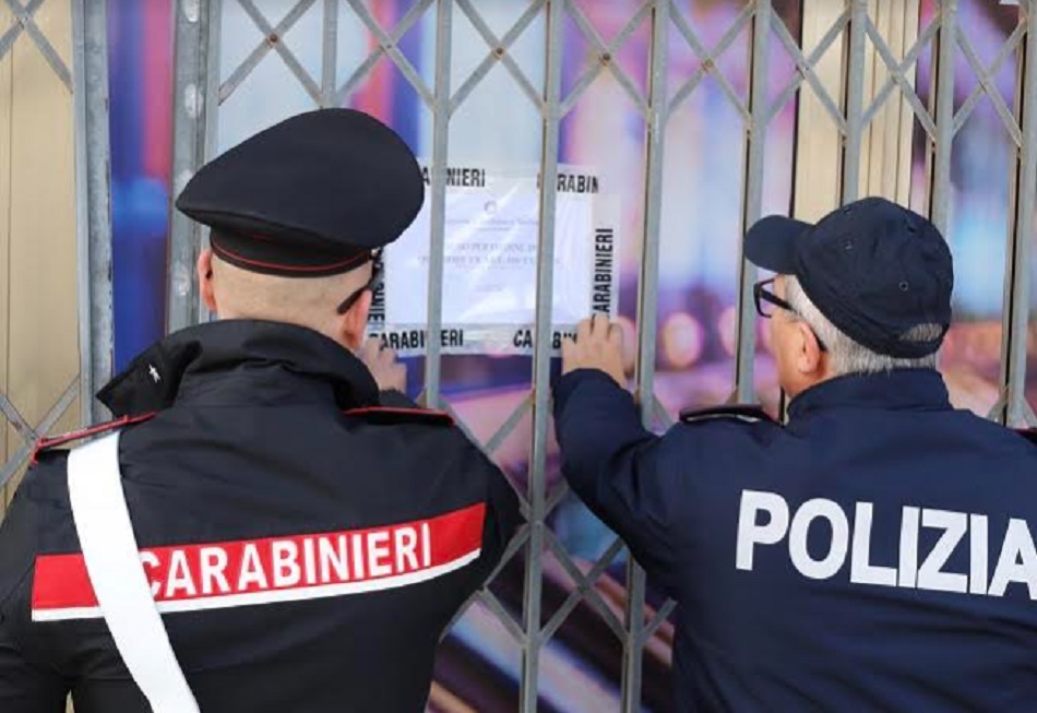I carabinieri e la polizia